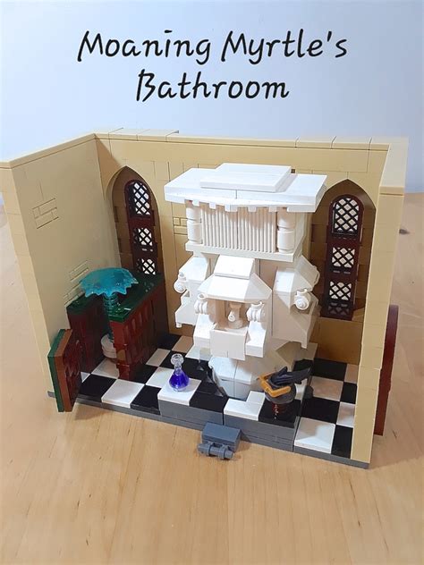 Lego Ideas Magical Builds Of The Wizarding World Hogwarts Moaning Myrtles Bathroom