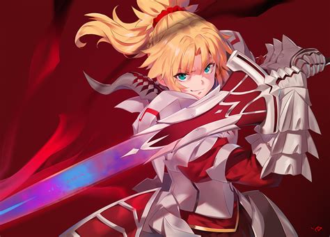 Armor Blonde Hair Dress Fateapocrypha Fategrand Order Fate Series