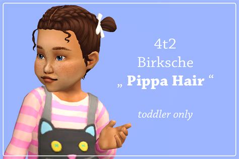 Minicule Sims 2 Hair Toddler Hair Sims Cc Pippa Little Ones