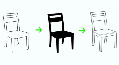 Comment Dessiner Une Chaise En 3d - Apprendre a dessiner - Trait pour Trait: l'état d'esprit qui changera
