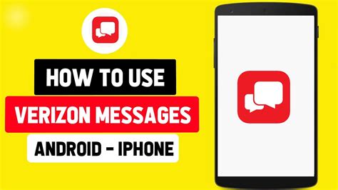 How To Use Verizon Messages App Youtube