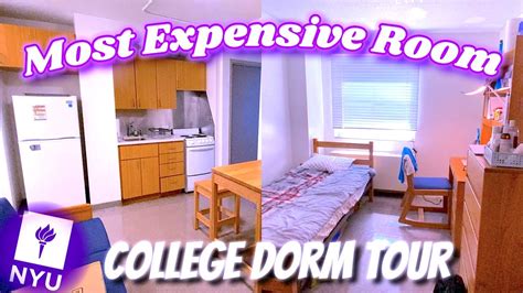 A Tour Of Nyus Most Expensive Dorm Room Youtube