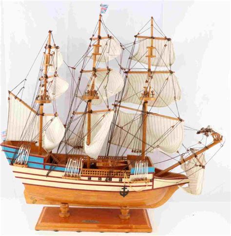 Bid Now Wooden Mayflower Model Ship August 3 0122 900 Am Edt