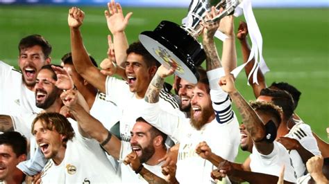 real madrid win record extending 34th la liga title after 2 1 win vs