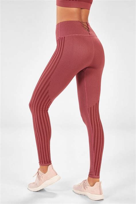 seamless high waisted statement legging fabletics canada