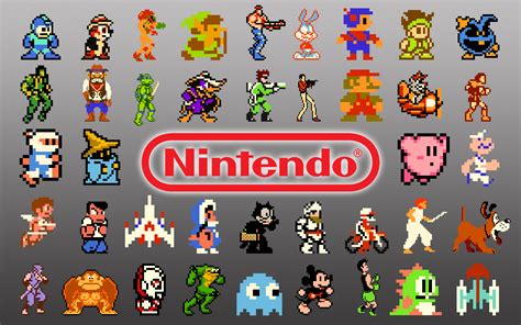 Nintendo Characters Wallpaper Wallpapersafari