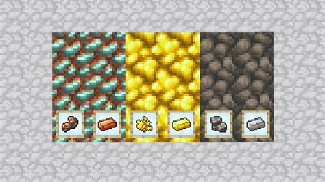 I Modified The Raw Ores And Raw Ore Blocks What Do Yall Think R