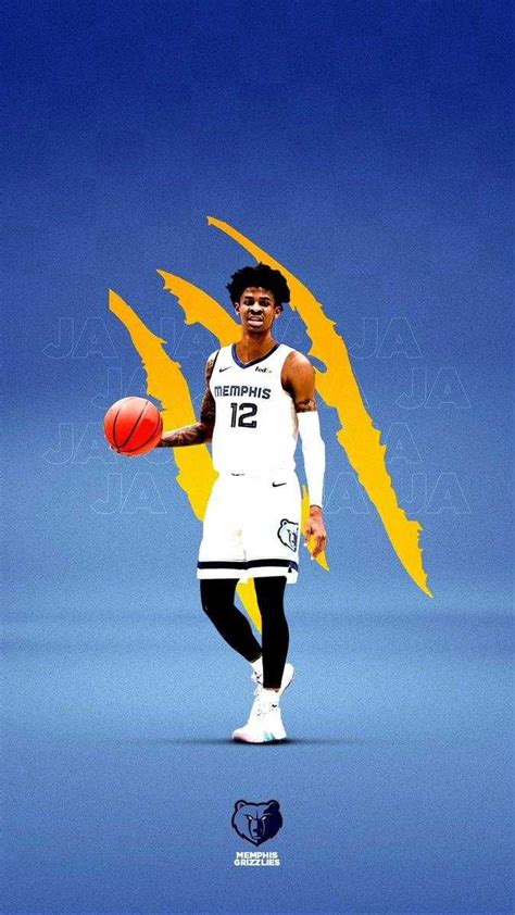 Ja Morant Wallpaper Discover More Basketball Player Iphone Jersey