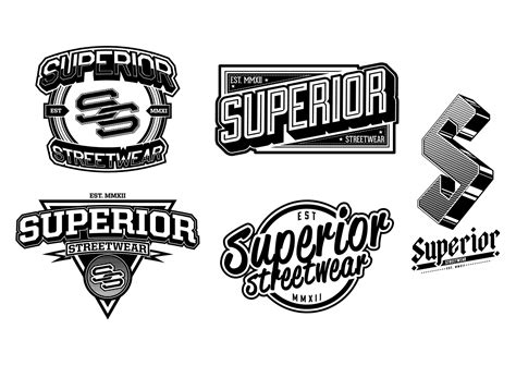 Logo Superior Streetwear Clothing Co On Behance