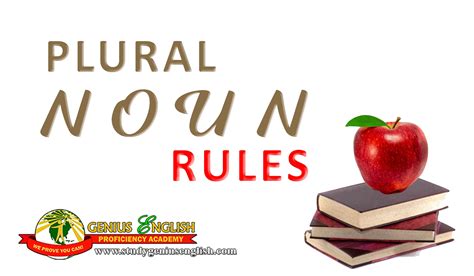 Plural Noun Rules Some Nouns With An “s” At The End Are Considered