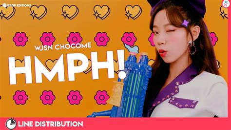 WJSN CHOCOME 우주소녀 쪼꼬미 HMPH Line Distribution YouTube