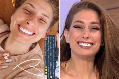 Stacey Solomon Goes Make Up Free As She Insists Her Skin Is Terrible And She S Run Out Of