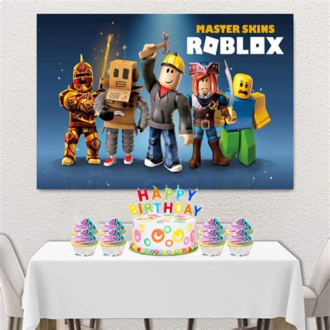 Roblox Birthday Backdrop