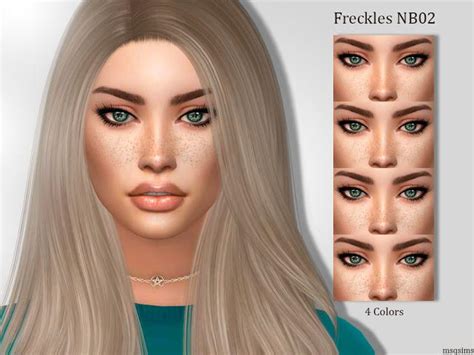 Sims 4 Freckles Mods And Cc