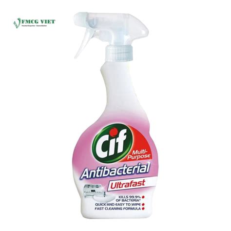 Cif Surface Cleaner Spray Bottle 450ml Ultrafast Multipuporse Anti