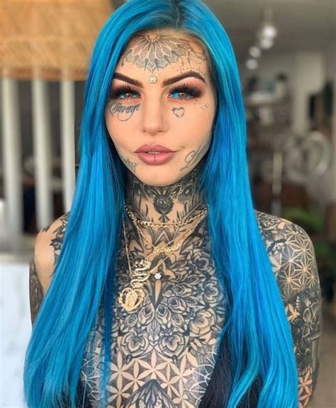 Dragon Girl Who Has K Worth Of Body Modifications Reveals Her EYEBALL Tattoos Dragon Girl