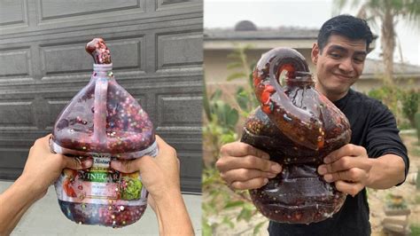 Worlds Largest Frozen Honey Jelly Bottle Youtube