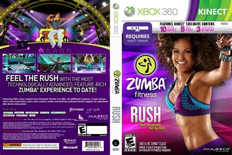 Zumba Fitness Rush Xbox 360 Ultra Capas