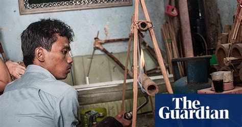Indonesian Bamboo Bikes In Pictures World News The Guardian