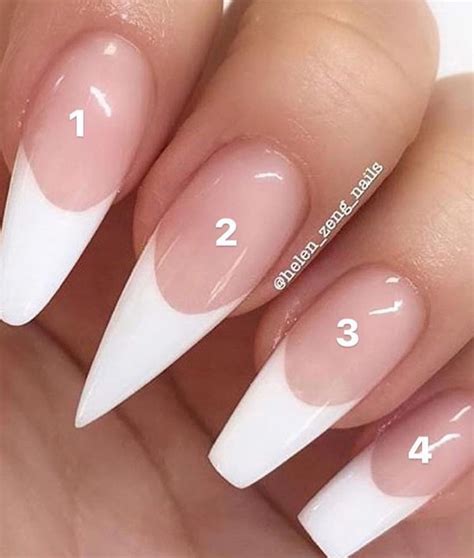 French Tips Nails Types