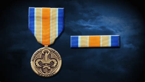 Inherent Resolve Campaign Medal Air Forces Personnel Center Display