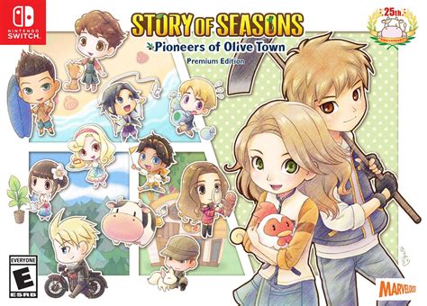 Story Of Seasons Pioneers Of Olive Town Premium Edition Nintendo Switch
