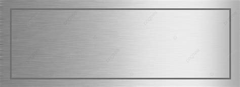 Pure Original Simple Style Silver Metallic Banner Background Silver