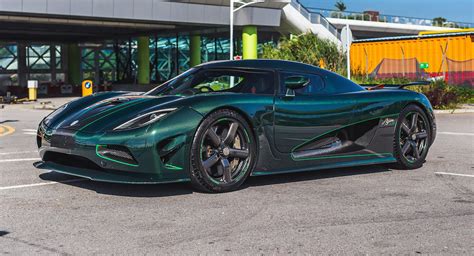 Stunning Green Carbon Fiber Koenigsegg Agera S Offered In Online Auction Carscoops