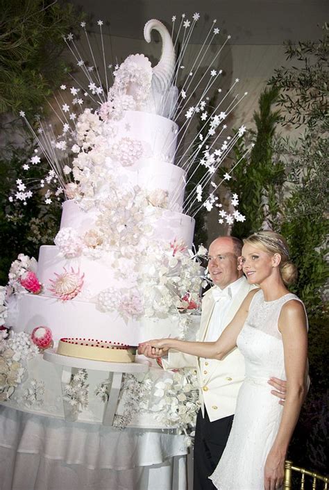 Monaco Royal Wedding Worlds Biggest Cake For Princess Charlene And