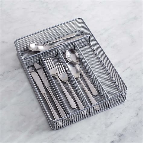 Ksp Mesh Cutlery Tray Small Silver Kitchen Stuff Plus