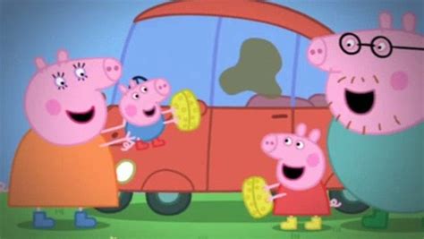 Peppa Pig Cleaning The Car Video Dailymotion