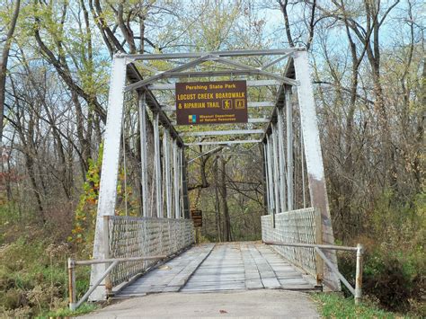 Bridge At Pershing State Park Missouri Missouri State Parks State