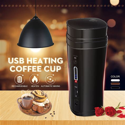 Auto magnetic mug 👉get it here: USB Rechargeable Coffee Cup Heating Bottle Self Stirring ...