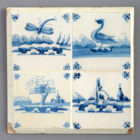 18th Century Blue And White Delft Tiles 706882 Uk