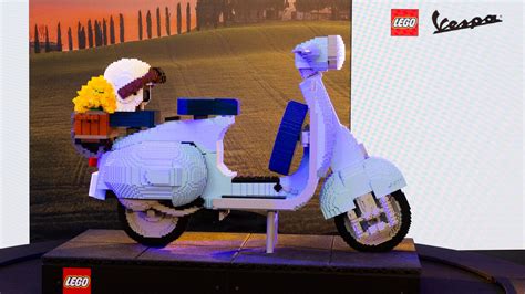 Lego Launches The First Vespa Set Heres How It Will Be World Stock