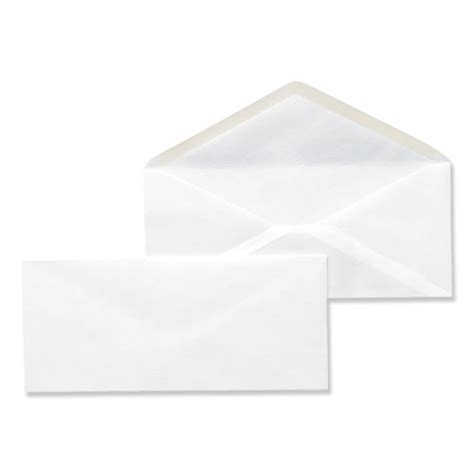 Universal Business Envelope 10 Monarch Flap Gummed Closure 4 13 X