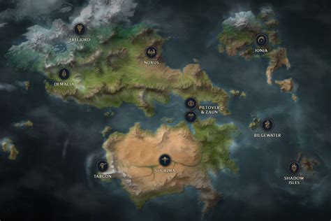 Runeterra Map 2 Image League Of Legends Warband Mod For