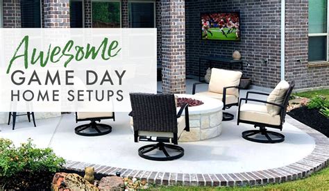 Awesome Game Day Home Setups The Loken Group Your Houston Real