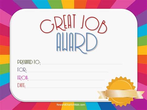 Great Job Award