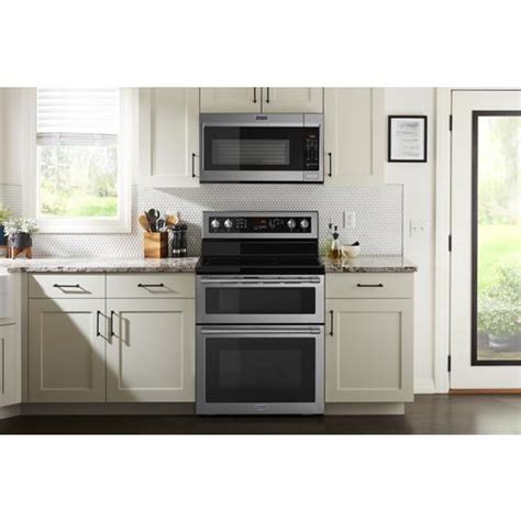 Maytag Met8800fz 30 Inch Wide Double Oven Electric Range With True