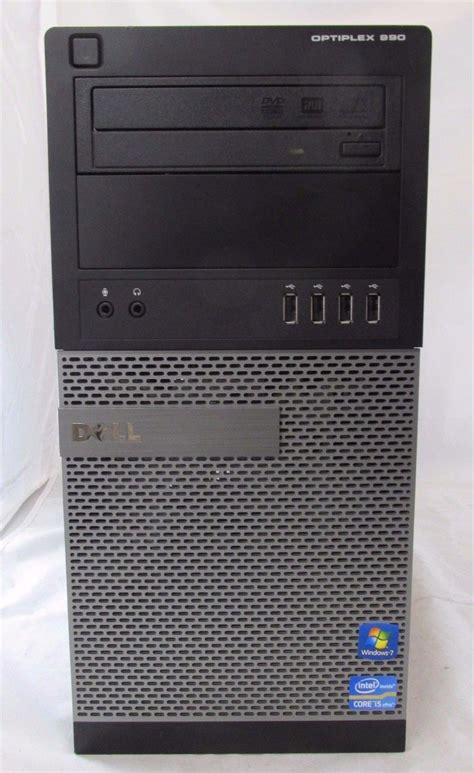 Dell Optiplex 990 Mini Tower Intel Core I5 2400 31ghz 4gb 250gb