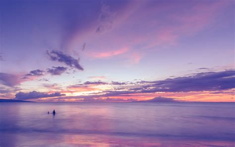 Purple Beach Wallpaper Wallpapersafari