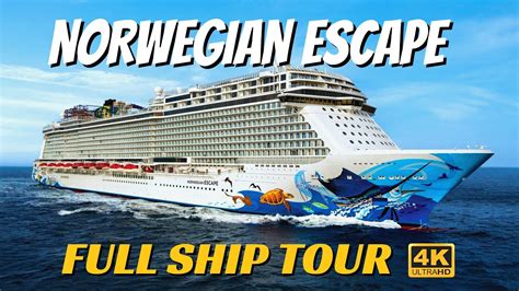 Norwegian Escape Full Ship Walkthrough Tour And Review 4k All Public