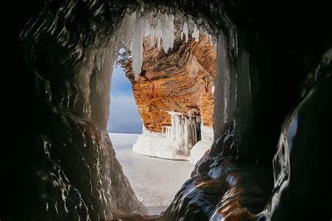 Exploring The Frozen Apostle Island Sea Caves John Watson The