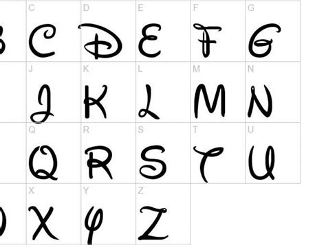 Free Printable Disney Alphabet Letters Free Printable 7 Best Images