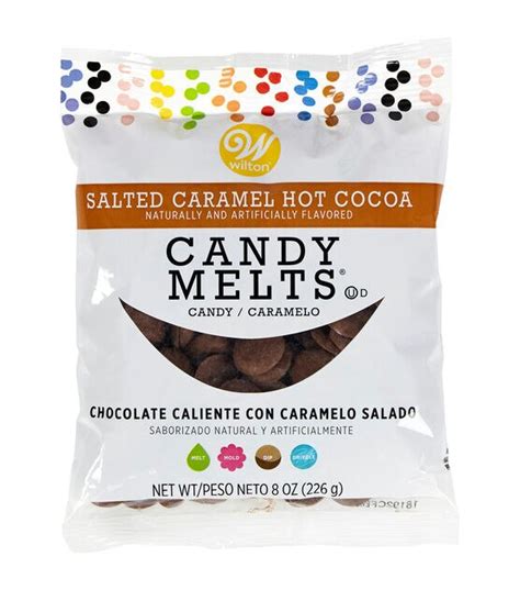 Wilton Salted Caramel Hot Cocoa Candy Melts 8oz 15ct Joann