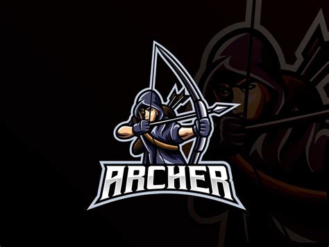 Archer Mascot Sport Logo Design 6901797 Vector Art At Vecteezy