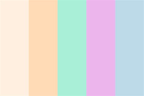 Pastel Matt Color Palette