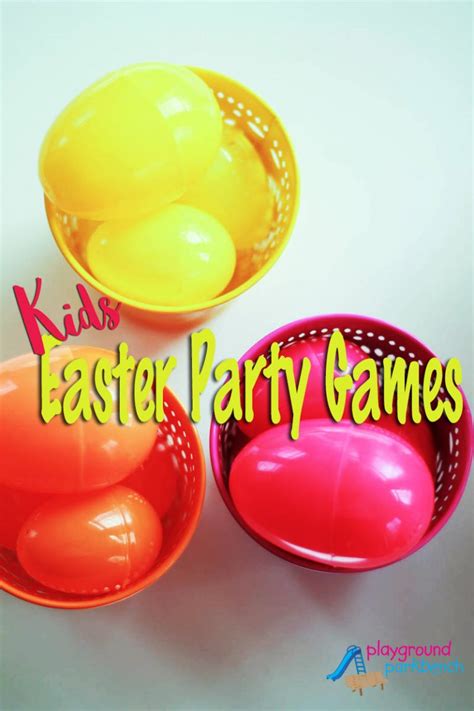 Kids Easter Party Games