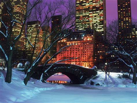 Central Park Christmas Wallpapers Top Free Central Park Christmas